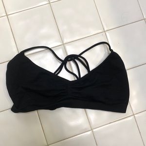 Free people cross back bralette